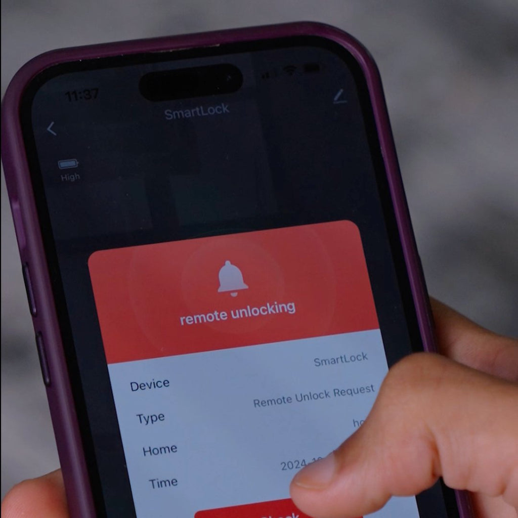 Serrure intelligente X5 Pro Wi-Fi Tuya