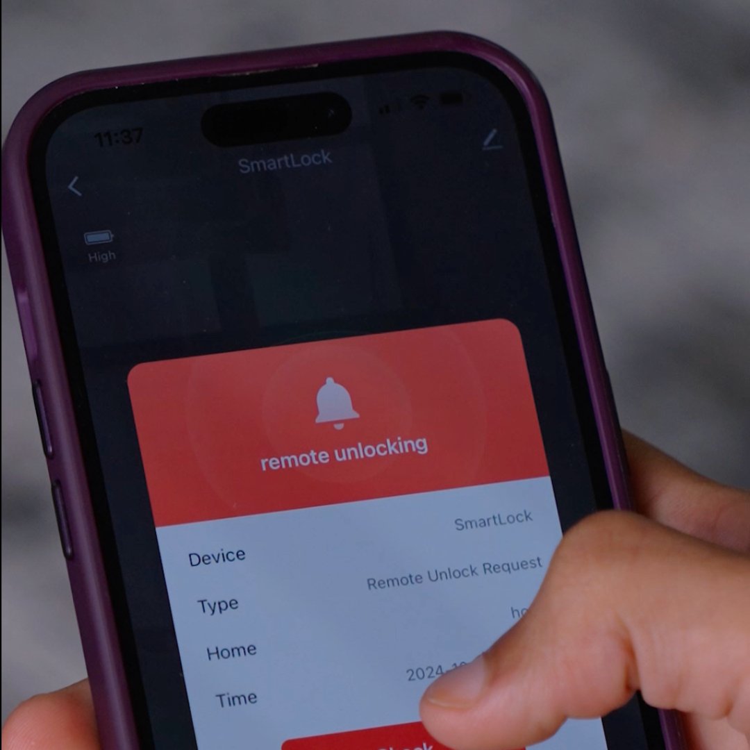 Serrure intelligente X5 Pro Wi-Fi Tuya