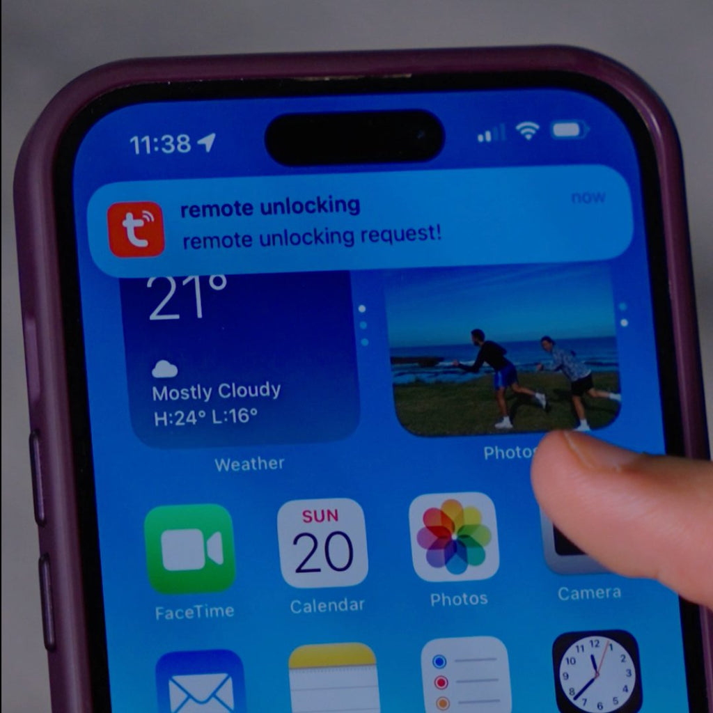 Serrure intelligente X5 Pro Wi-Fi Tuya