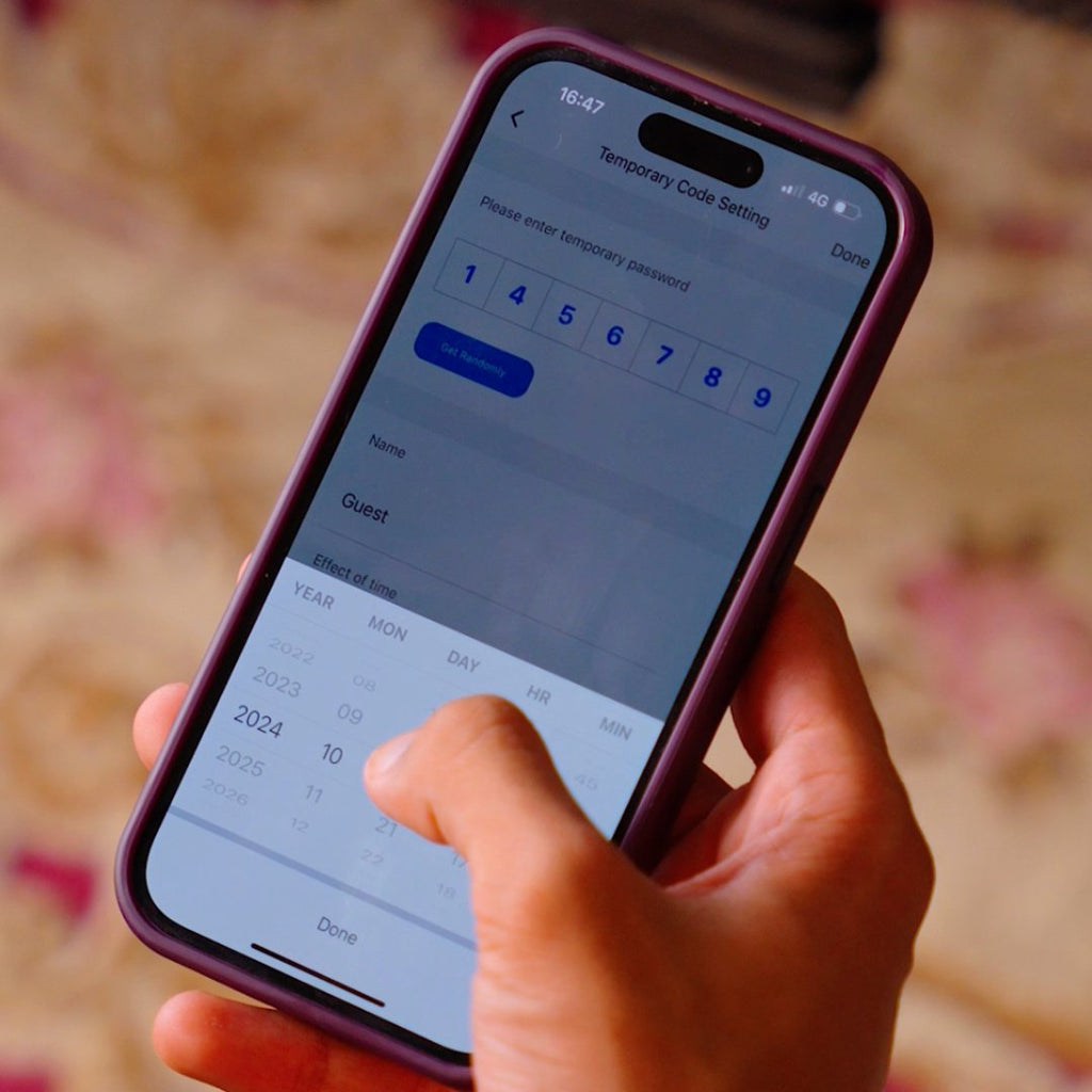 Serrure intelligente X5 Pro Wi-Fi Tuya