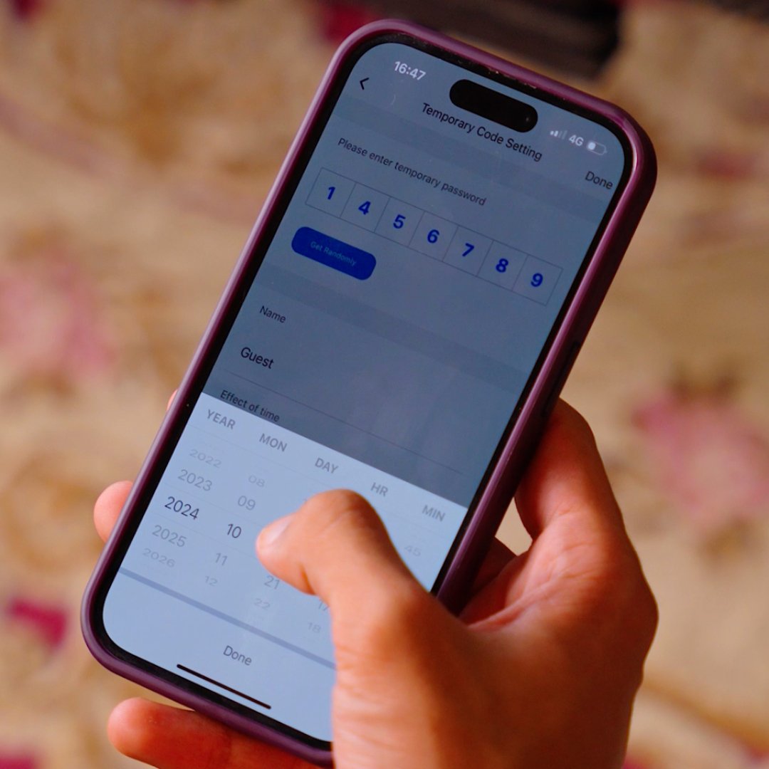 Serrure intelligente X5 Pro Wi-Fi Tuya