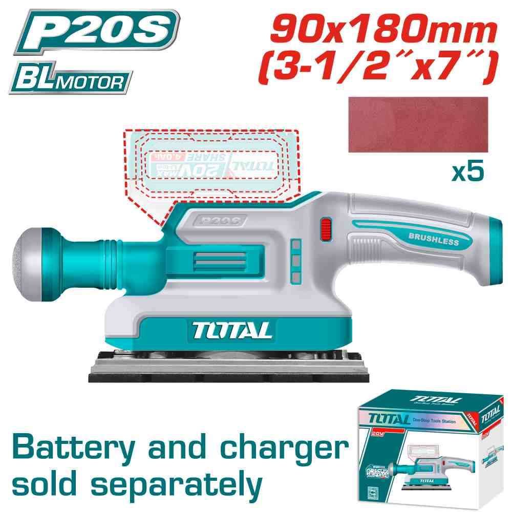 Scie sauteuse sans fil TOTAL TFSLI20311 20 V Li-ion
