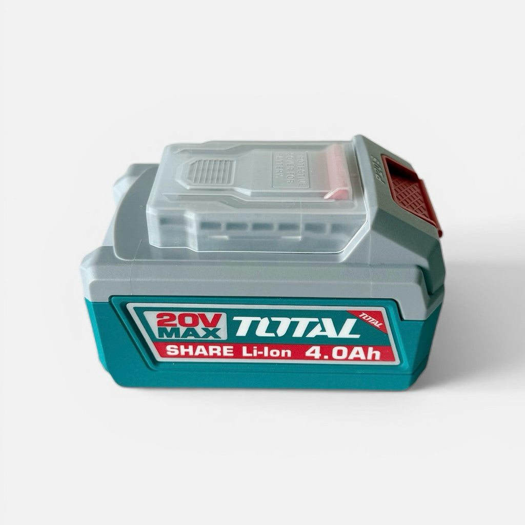 Batterie lithium-ion TOTAL TFBLI20021 20 V 4,0 Ah pour outils sans fil P20S