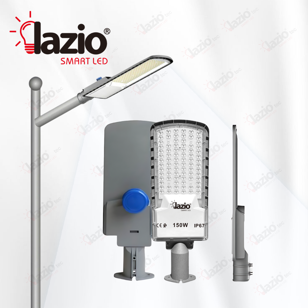 Luminaire LED électrique 150W IP67 avec détecteur LAZIO