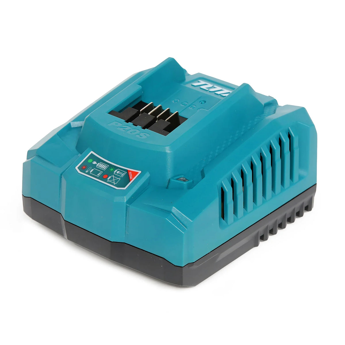 Chargeur intelligent rapide TOTAL TFCLI20411 pour batteries Li-ion 20 V P20S