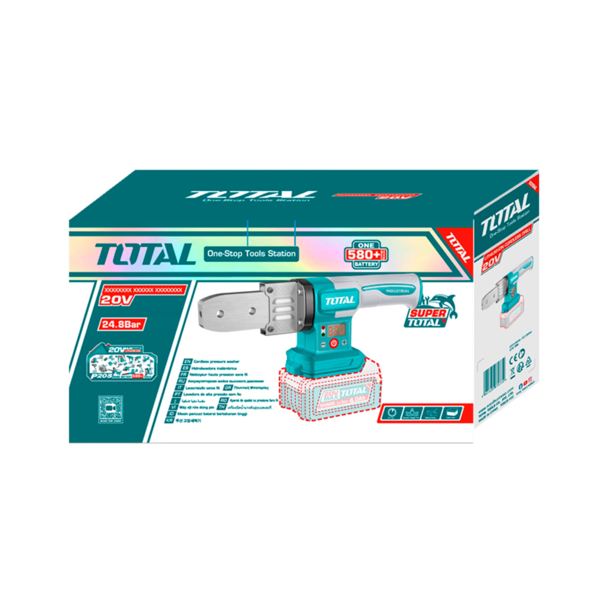 Soudage tubes 20 V TOTAL TWTLI20182