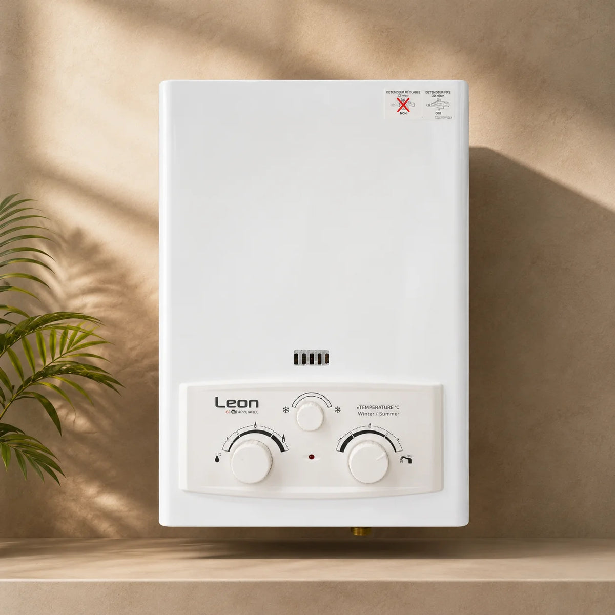 chauffe eau a gaz automatic  6L Leon