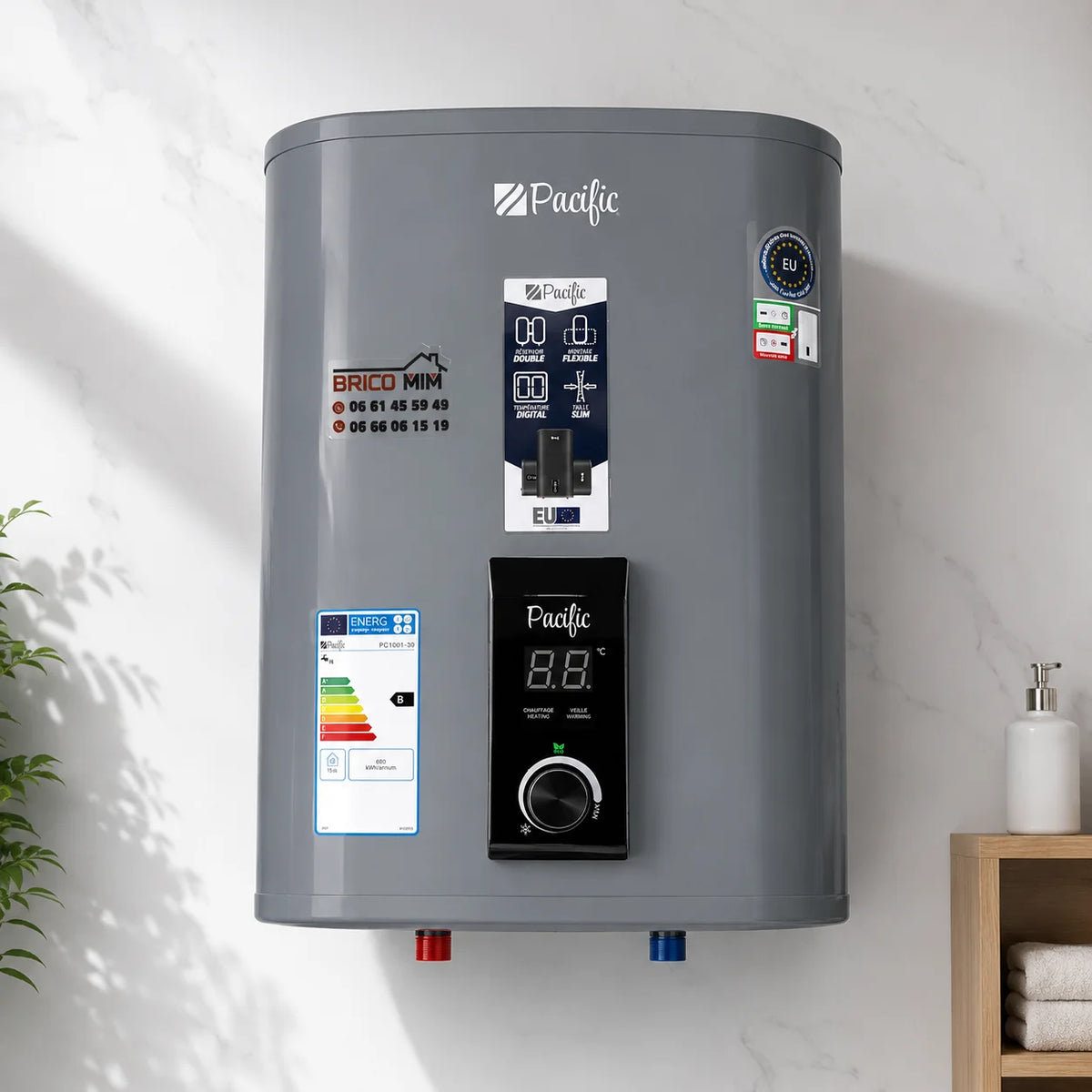 chauffe eau electrique Pacific 30L