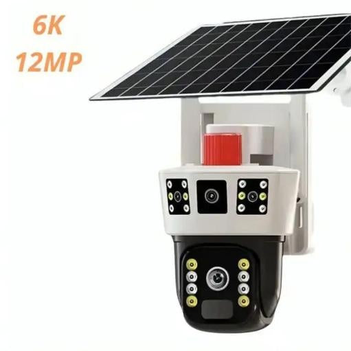 Caméra solaire 4G sans fil double objectif V380 Pro