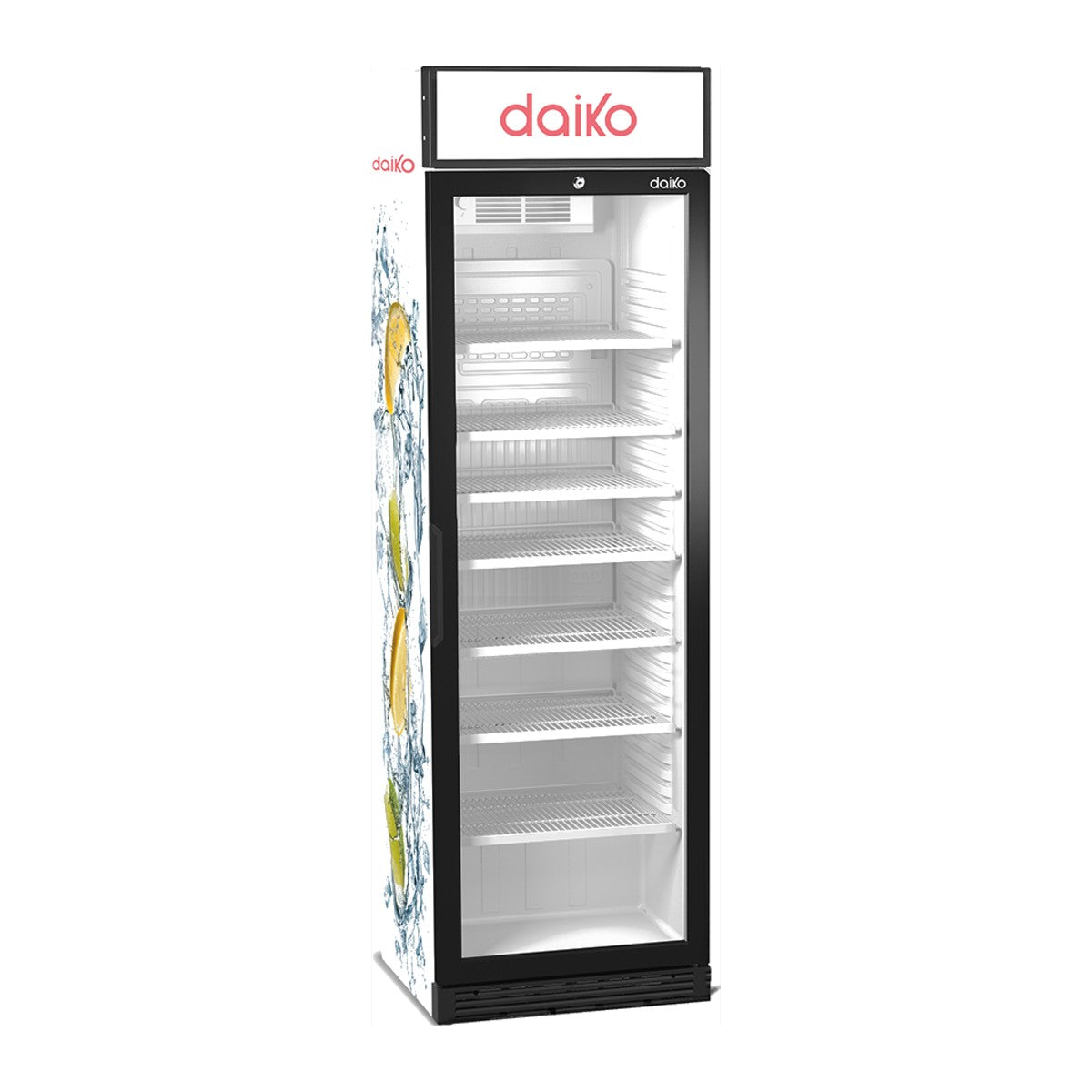 Vitrine réfrigérée verticale Daiko FSN6671K 373 L porte vitrée
