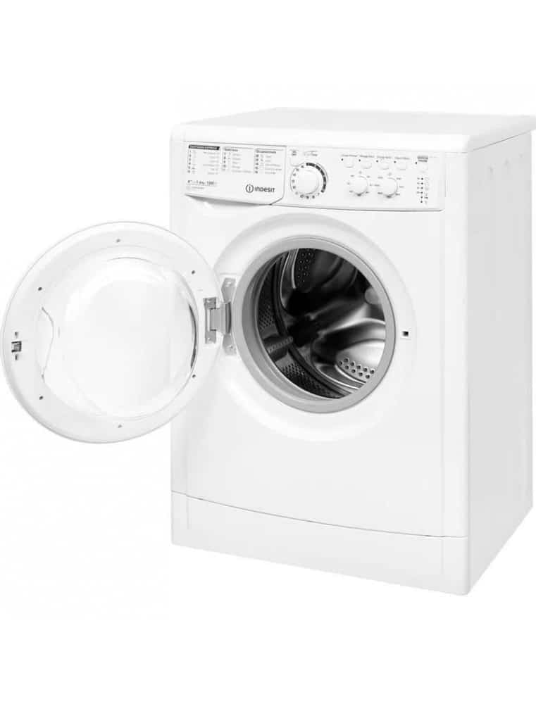 Machine à laver frontale 6 kg 1000 tr/min blanc — Indesit EWC 61052 W NA