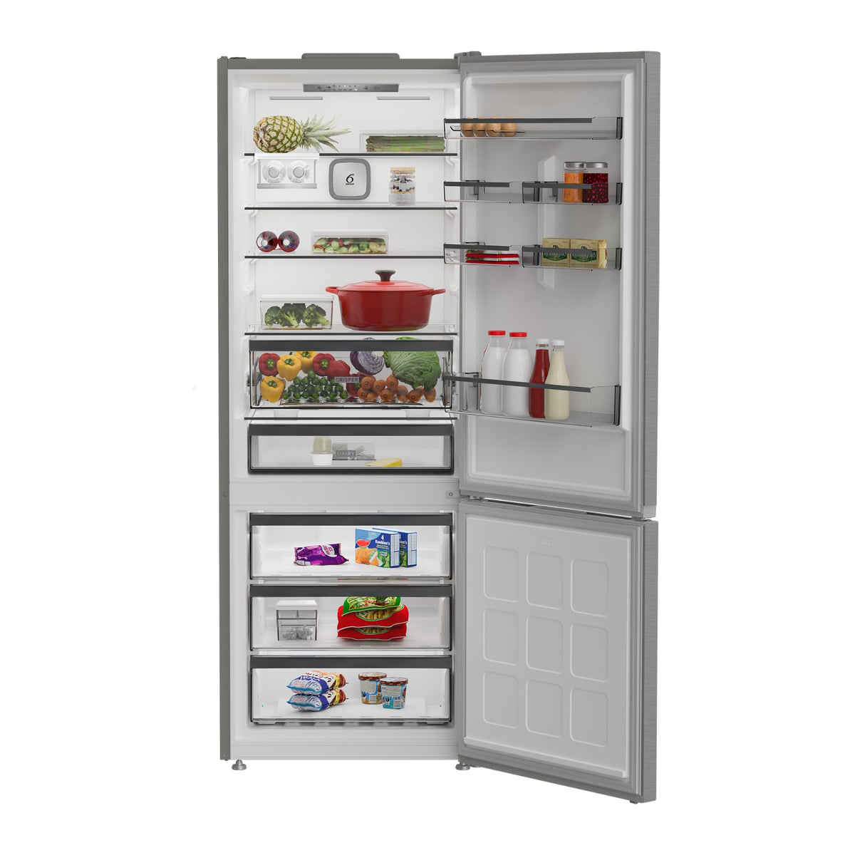 Intérieur du réfrigérateur Whirlpool WBMF 703563 XNA