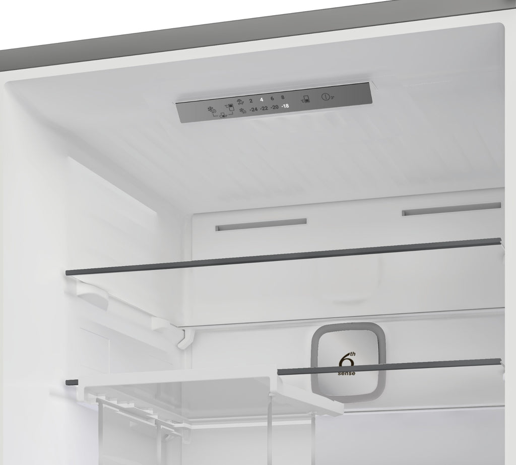 Whirlpool WBMF 703563 XNA, réfrigérateur congélateur en bas 70 cm