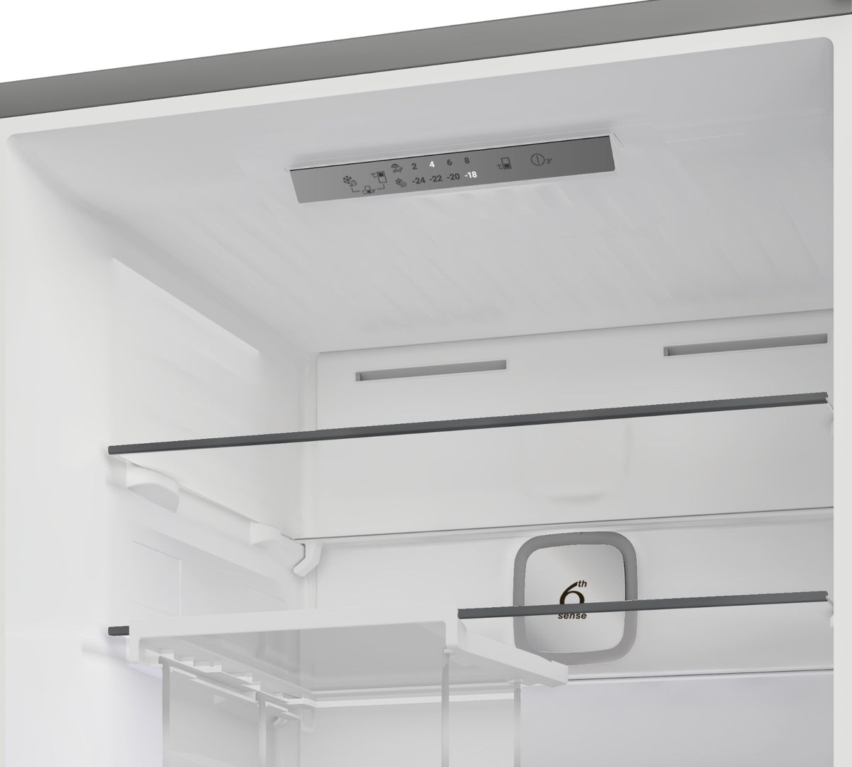 Whirlpool WBMF 703563 XNA, réfrigérateur congélateur en bas 70 cm