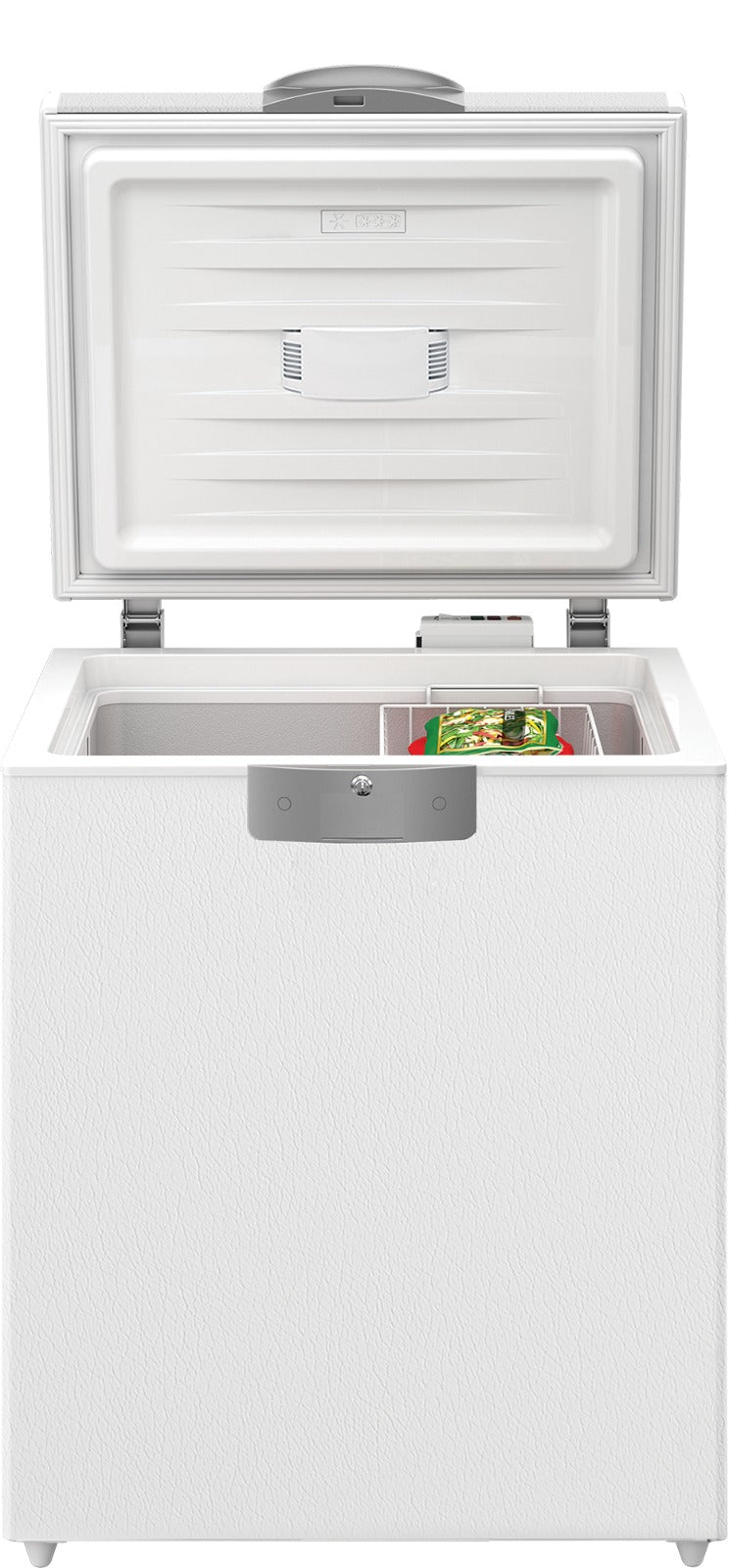 Congélateur coffre Whirlpool WCF 28 DA+ WNA couvercle ouvert
