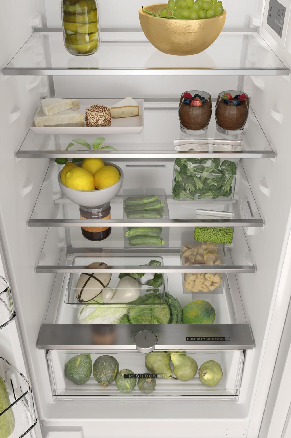 Whirlpool WHC18 T111 intérieur du réfrigérateur