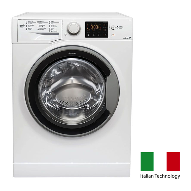 Machine à laver automatique 7 kg blanc — Ariston RSG 721 S EX