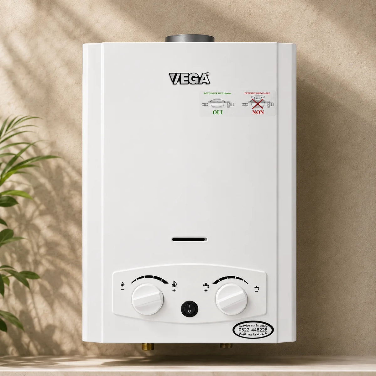 chauffe eau a gaz automatic Vega 6L