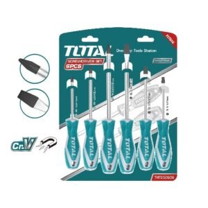 Jeu de 6 tournevis THT250606 Total Tools Maroc