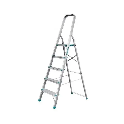 Échelle en aluminium 5 marches THLAD06051 Total Tools Maroc