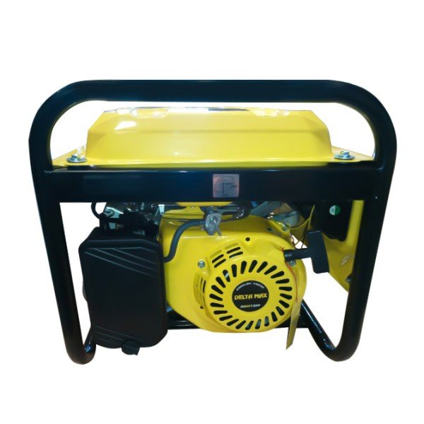 GROUP ÉLECTROGÈNE 100%CUIVRE ESSENCE/GAZ DM4000 220v 2,8_3kw jaune – Image 5
